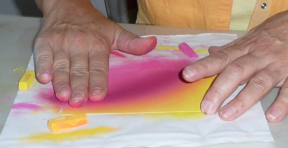 Verstauben deine Pastellkreiden?